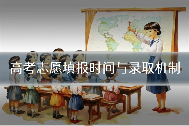 高考志愿填报时间与录取机制
