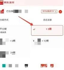 京东白条分期使用方法