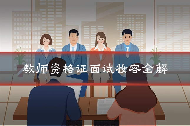 教师资格证面试妆容全解