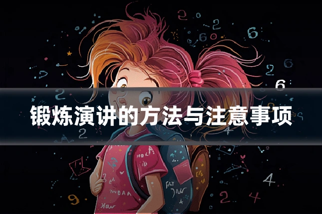 锻炼演讲的方法与注意事项