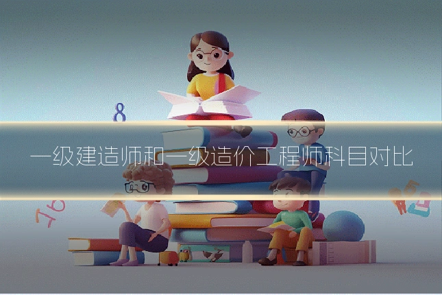 一级建造师和一级造价工程师科目对比