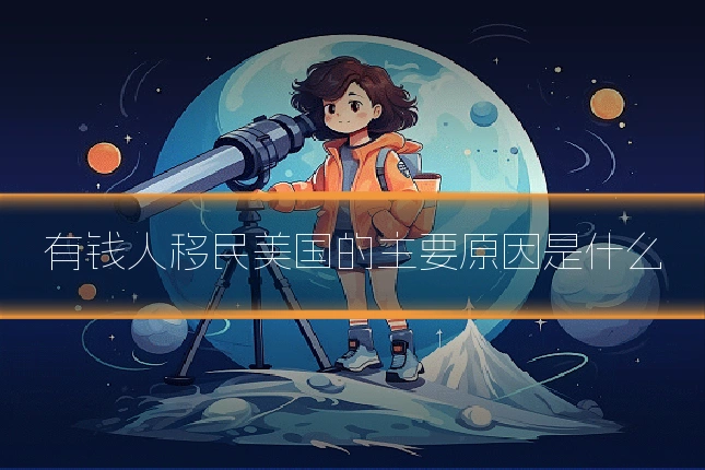 有钱人移民美国的主要原因是什么