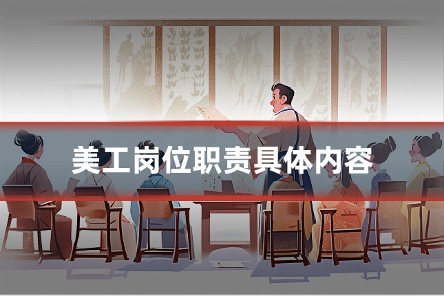 美工岗位职责具体内容