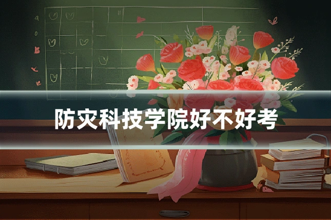 防灾科技学院好不好考