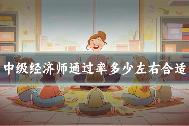 中级经济师通过率多少左右合适