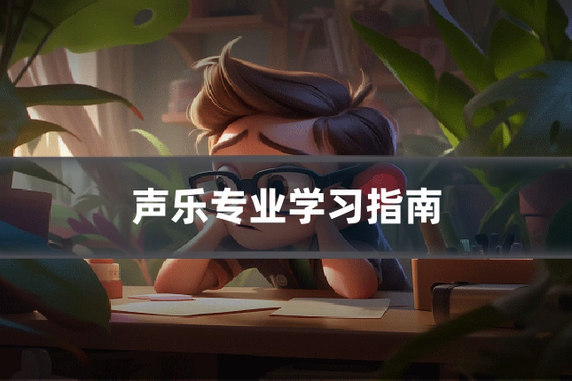 声乐专业学习指南