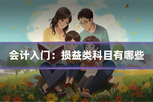会计入门：损益类科目有哪些