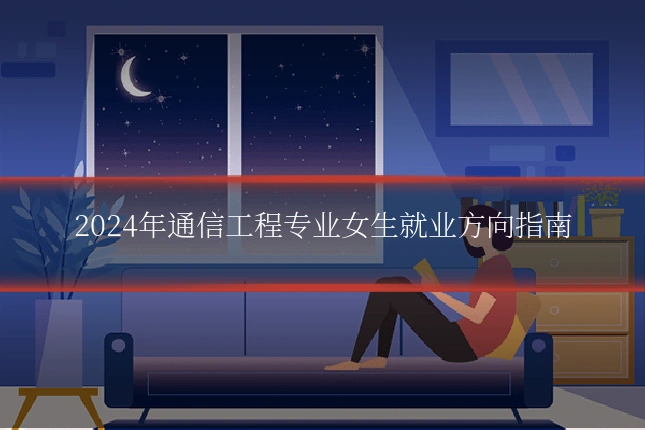 2024年通信工程专业女生就业方向指南