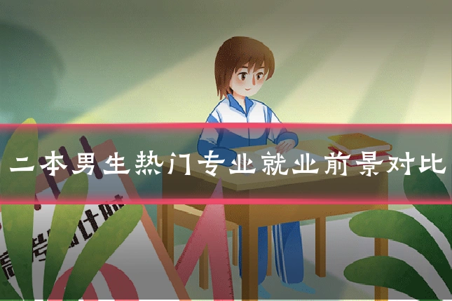 二本男生热门专业就业前景对比