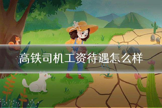 高铁司机工资待遇怎么样