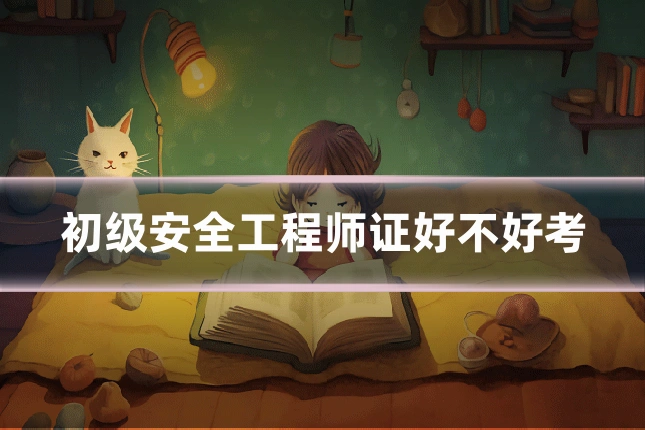 初级安全工程师证好不好考