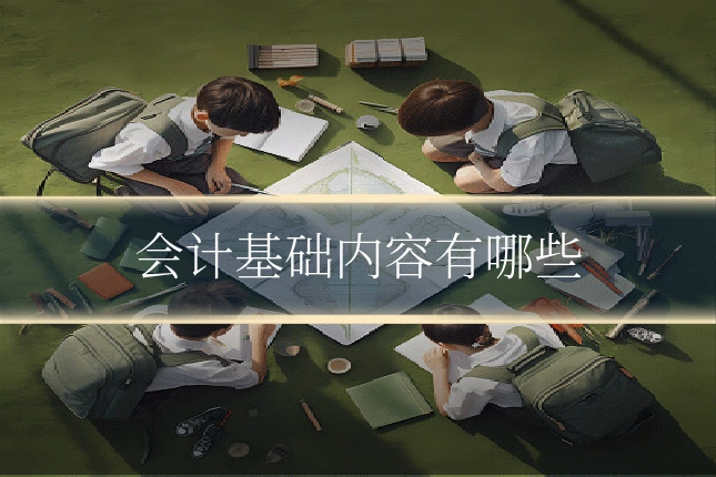 会计基础内容有哪些