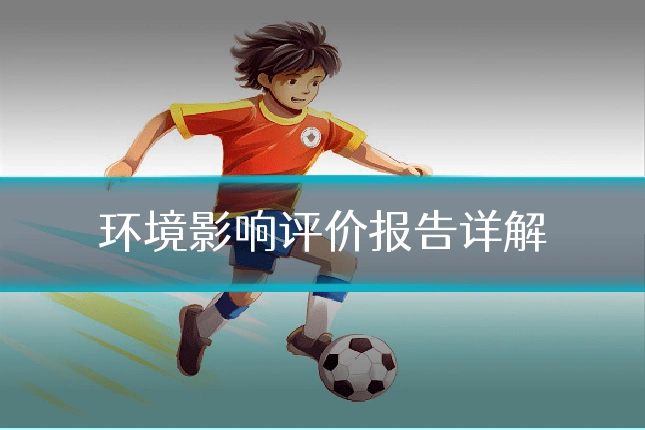 环境影响评价报告详解
