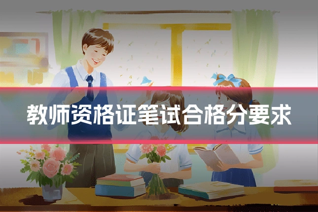 教师资格证笔试合格分要求