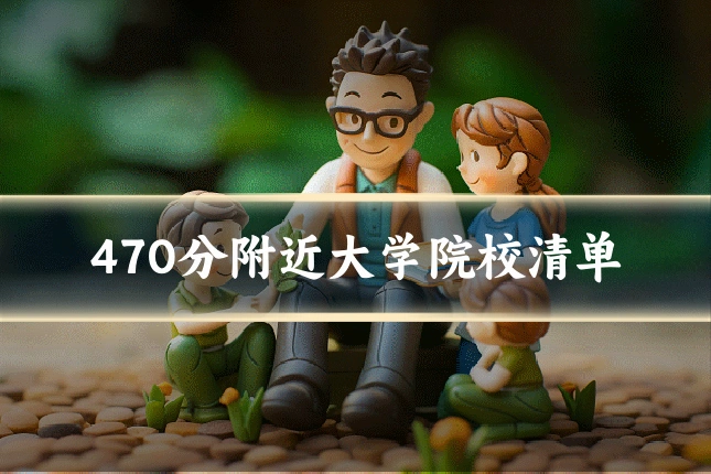 470分附近大学院校清单