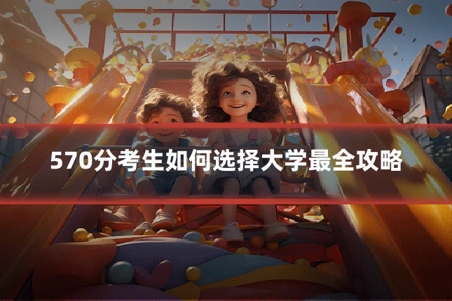 570分考生如何选择大学最全攻略