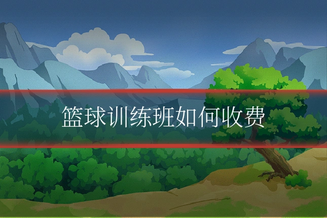篮球训练班如何收费
