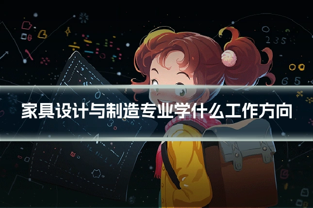 家具设计与制造专业学什么工作方向