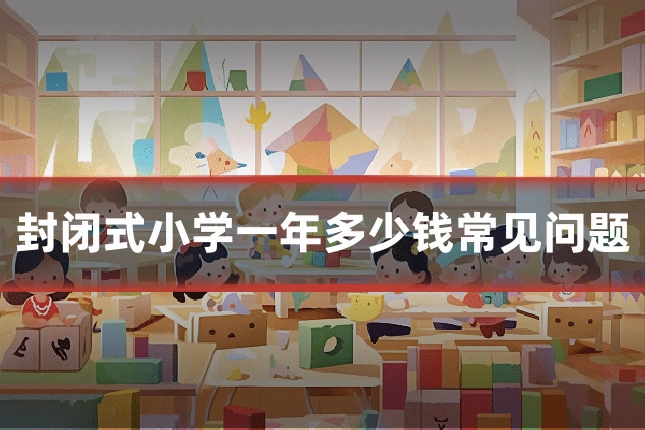 封闭式小学一年多少钱常见问题