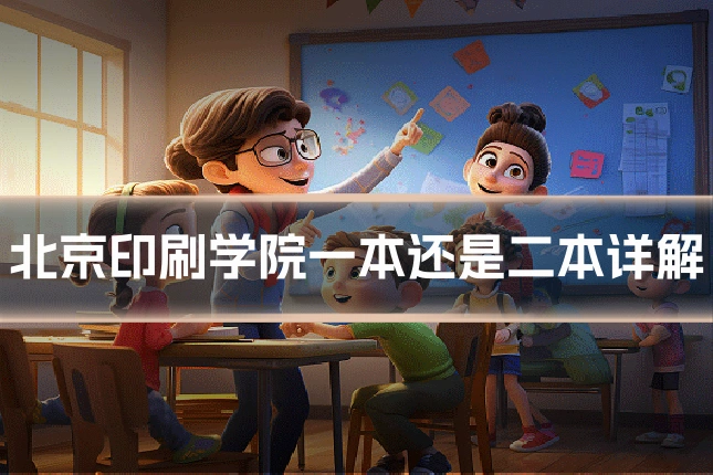 北京印刷学院一本还是二本详解