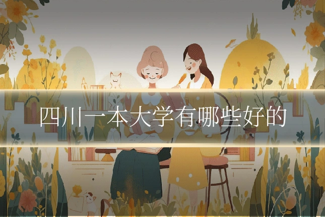 四川一本大学有哪些好的