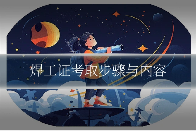 焊工证考取步骤与内容