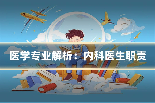 医学专业解析：内科医生职责