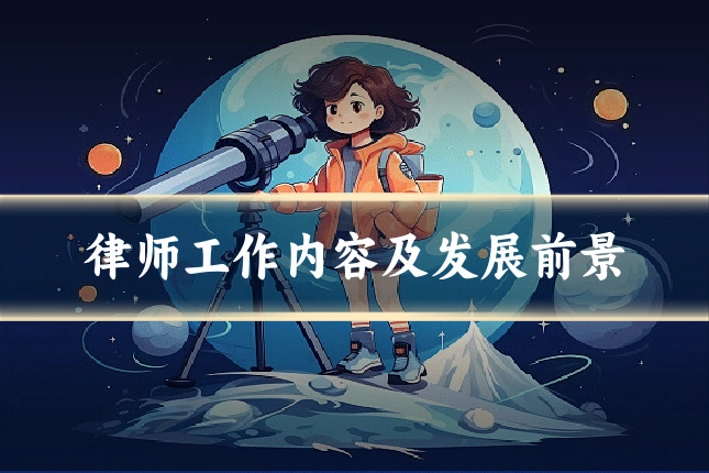 律师工作内容及发展前景