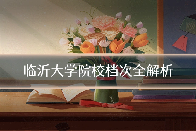 临沂大学院校档次全解析