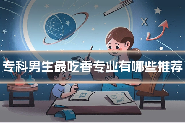 专科男生最吃香专业有哪些推荐