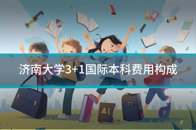 济南大学3+1国际本科费用构成
