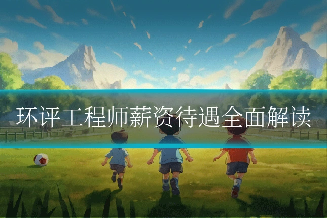 环评工程师薪资待遇全面解读