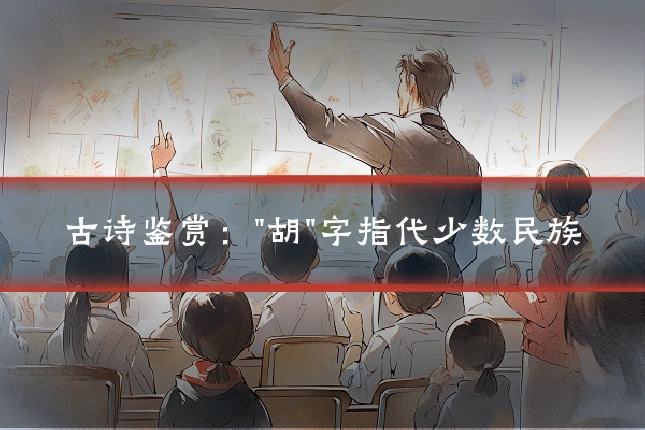 古诗鉴赏："胡"字指代少数民族