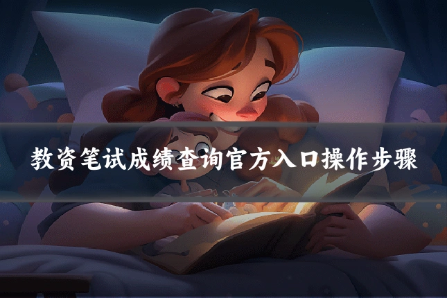 教资笔试成绩查询官方入口操作步骤