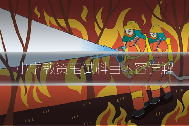 小学教资笔试科目内容详解