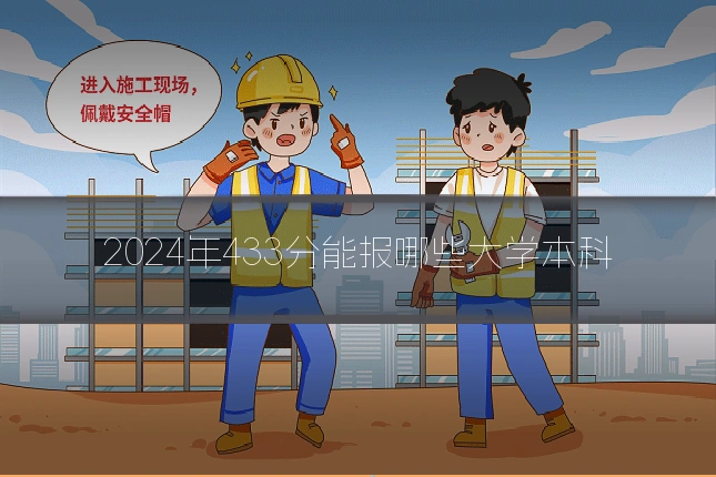 2024年433分能报哪些大学本科