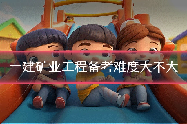 一建矿业工程备考难度大不大