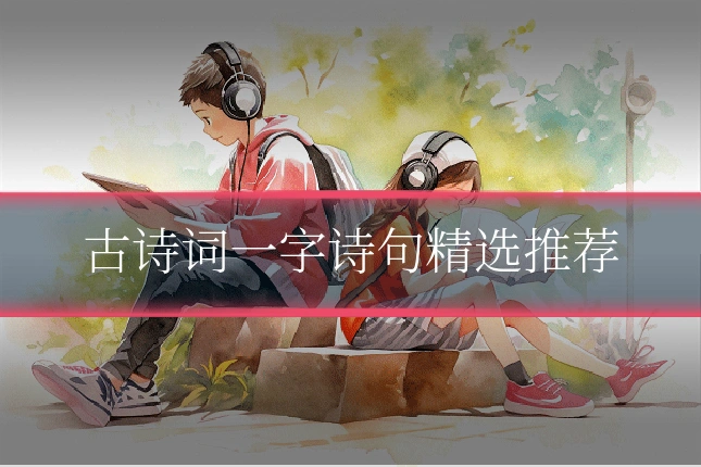 古诗词一字诗句精选推荐