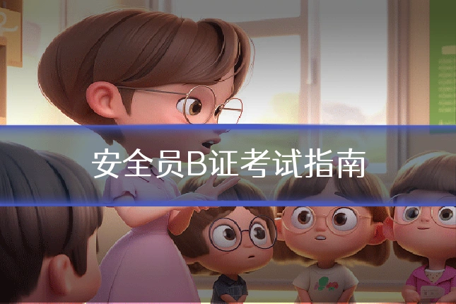 安全员B证考试指南