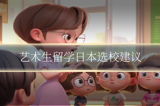 艺术生留学日本选校建议