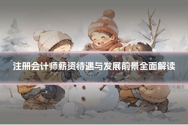 注册会计师薪资待遇与发展前景全面解读