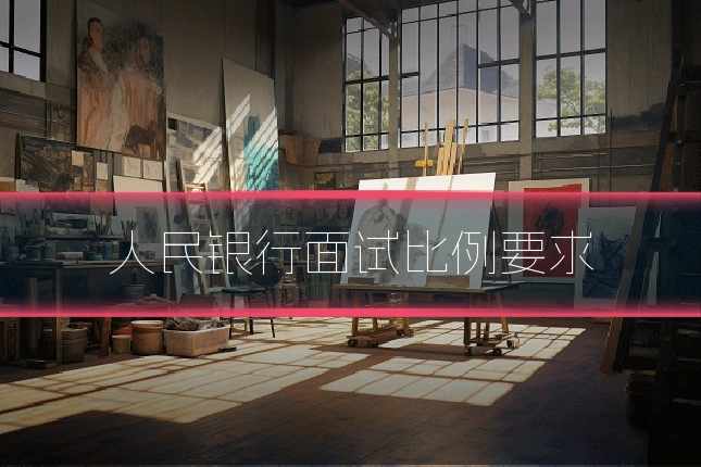 人民银行面试比例要求