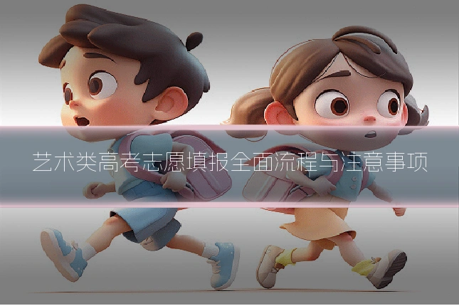 艺术类高考志愿填报全面流程与注意事项