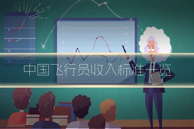 中国飞行员收入标准一览