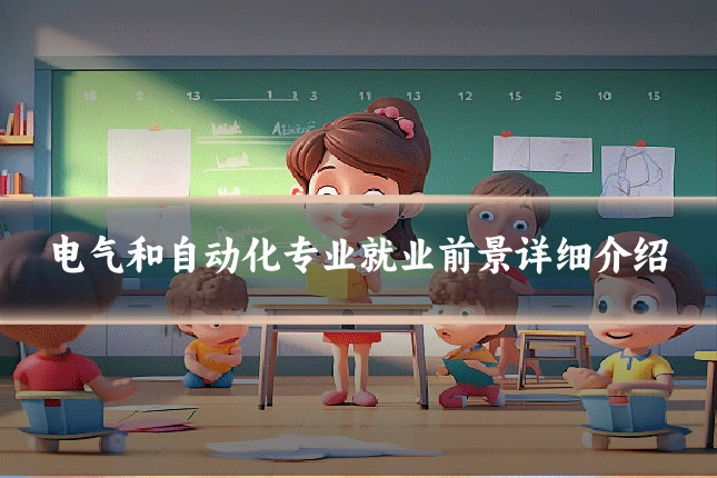 电气和自动化专业就业前景详细介绍