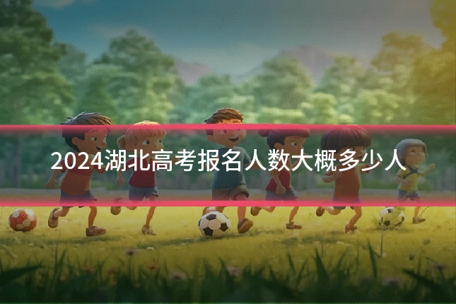 2024湖北高考报名人数大概多少人