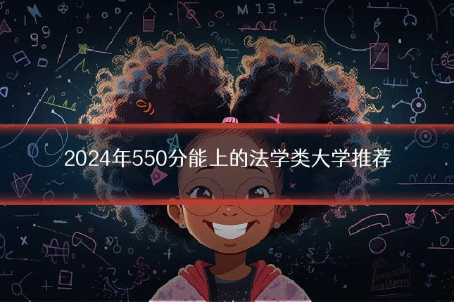 2024年550分能上的法学类大学推荐
