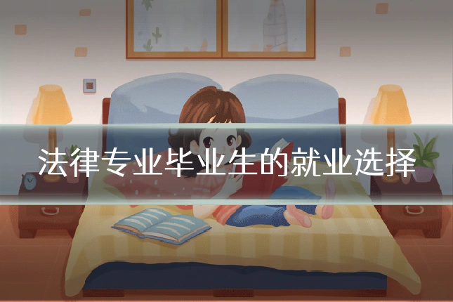 法律专业毕业生的就业选择