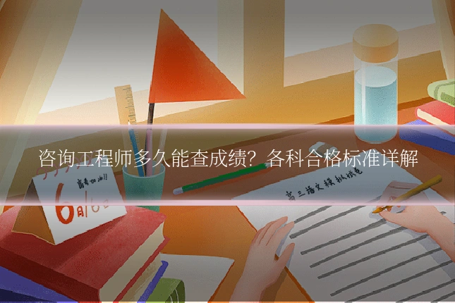 咨询工程师多久能查成绩?各科合格标准详解