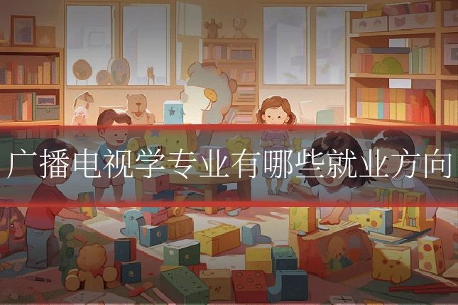 广播电视学专业有哪些就业方向